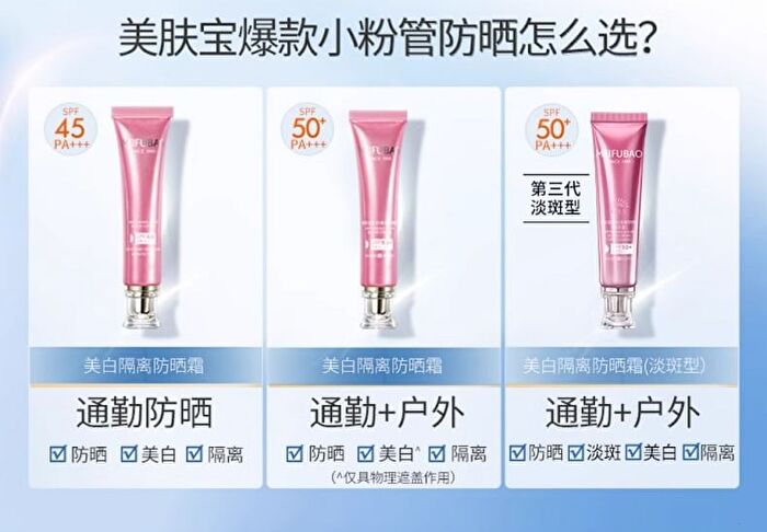 Meifubao Whitening & Sun Block Cream SPF50+ PA+++ - 40g
