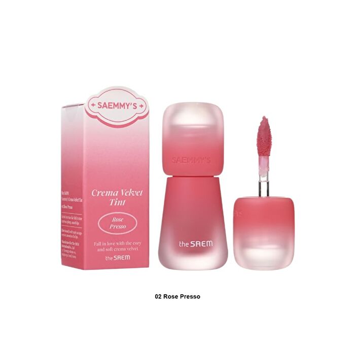 Saemmy\'s Crema Velvet Tint - 6 Colors - #02 Rose Presso