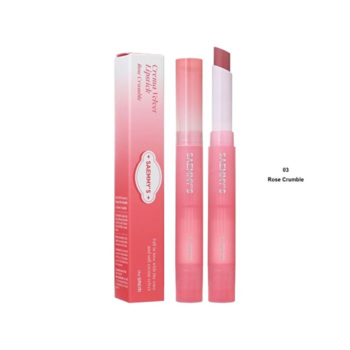Saemmy\'s Crema Velvet Lipstick - 5 Colors - #04 Cherryspanner