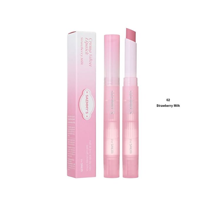 Saemmy\'s Crema Velvet Lipstick - 5 Colors - #05 Vine Mauve