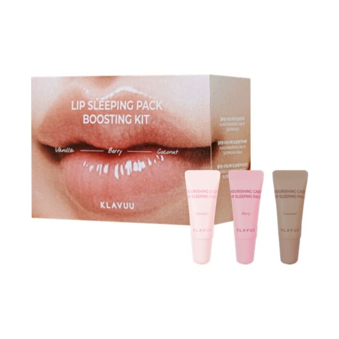 Klavuu Lip Sleeping Pack Boosting Kit - 3 pcs