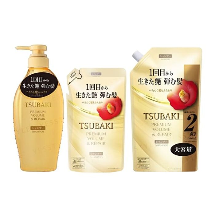 Tsubaki Premium Volume & Repair Shampoo - 300ml Refill