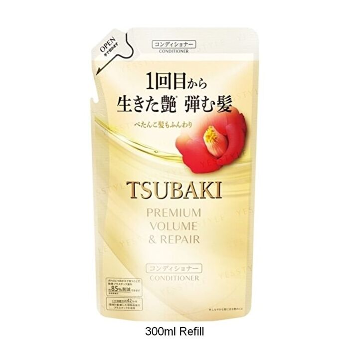 Tsubaki Premium Volume & Repair Conditioner - 600ml Refill