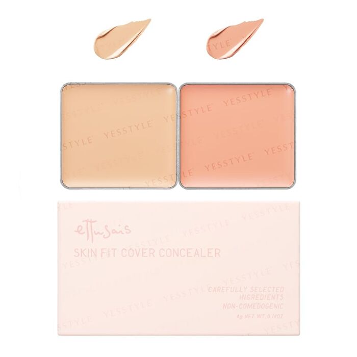 Skin Fit Cover Concealer - Versatile Beige & Clear Coral