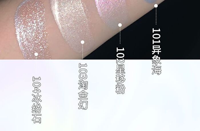Dynamic Fantasy Liquid Highlighter - 4 Colors - 101# Mermaid Blue - 8g