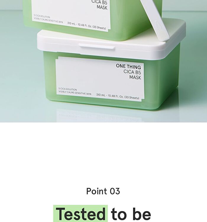 Cica B5 Mask - 30 sheets
