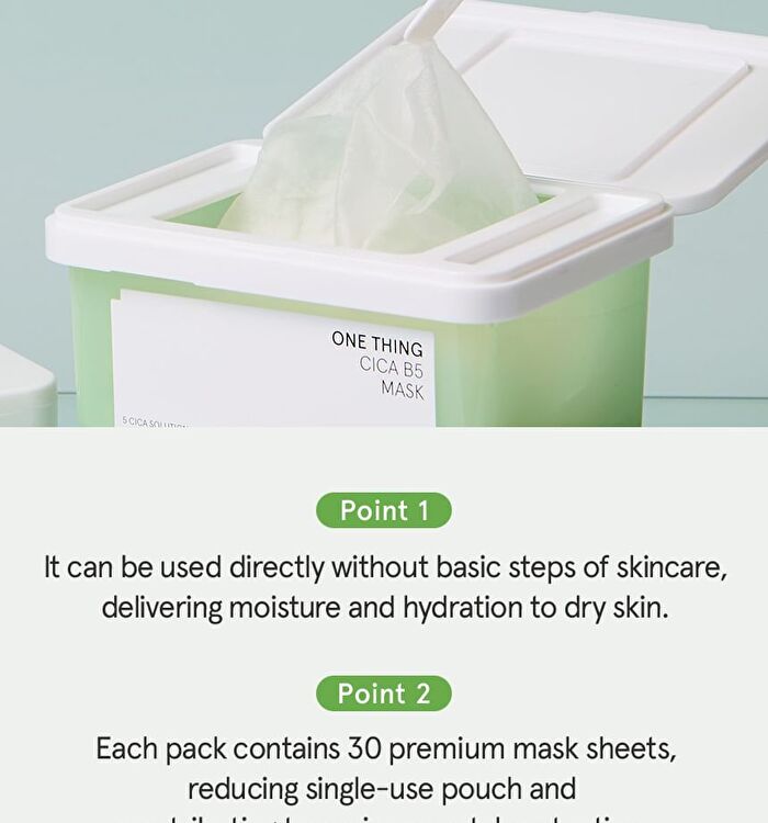 Cica B5 Mask - 30 sheets