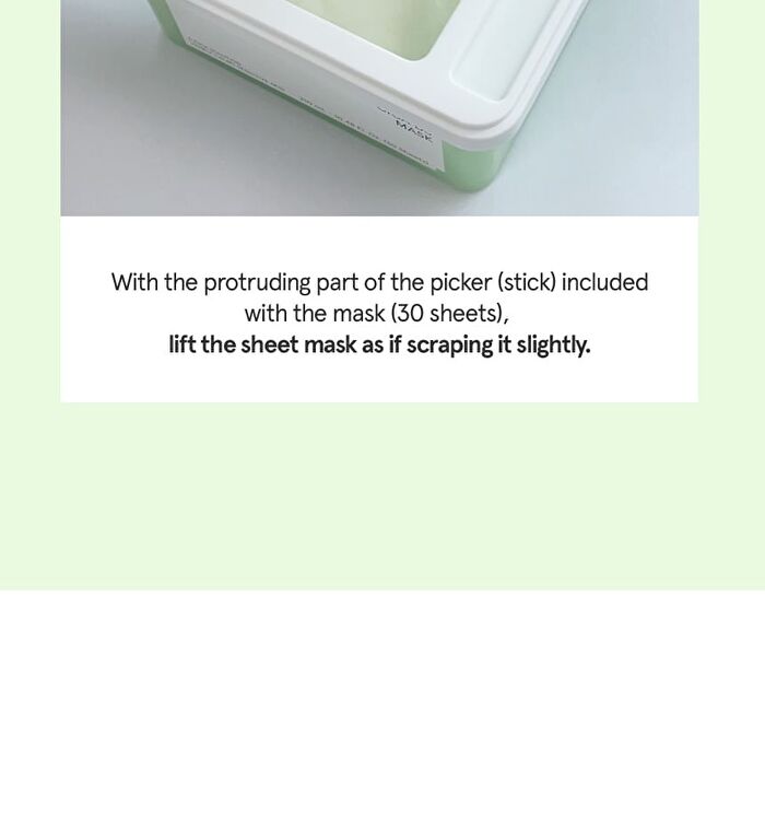 Cica B5 Mask - 30 sheets