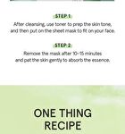 Cica B5 Mask - 30 sheets