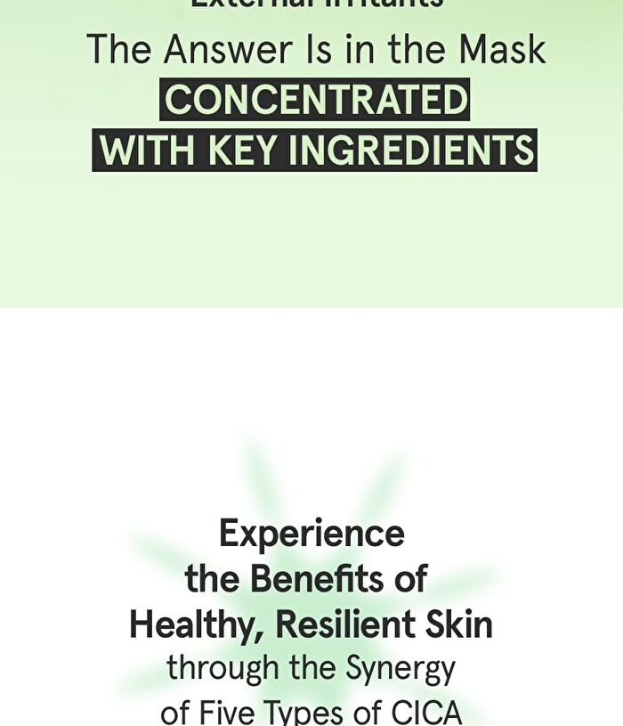 Cica B5 Mask - 30 sheets