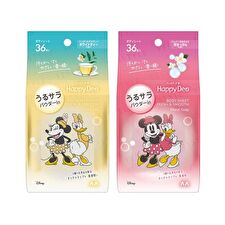 Happy Deo Body Sheet Fresh & Smooth - White Tea - 36 pcs