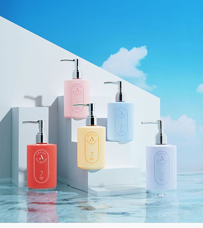 ALLMASIL Vegan 7 Ceramide Perfume Shower Gel Mini - 5 Types - Baby Powder