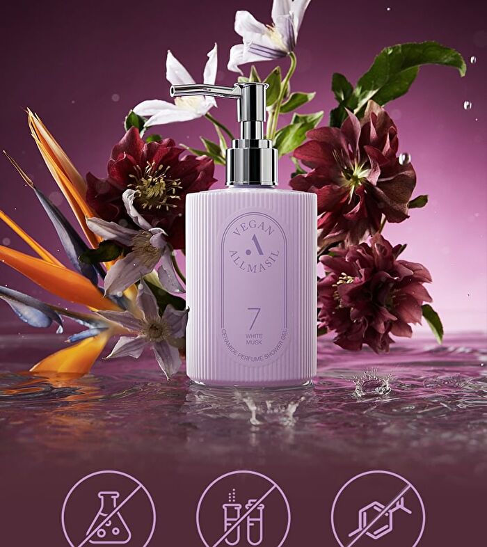 ALLMASIL Vegan 7 Ceramide Perfume Shower Gel Mini - 5 Types - Baby Powder
