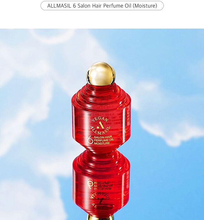 ALLMASIL Vegan 6 Salon Hair Perfume Oil Moisture - 60ml