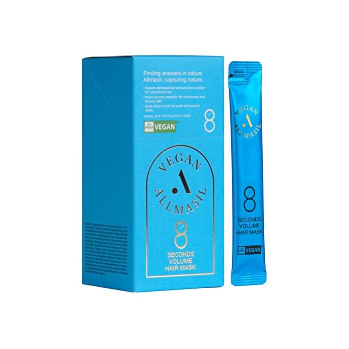 ALLMASIL Vegan 8 Seconds Volume Hair Mask Stick Pouch - 8ml x 20 pcs