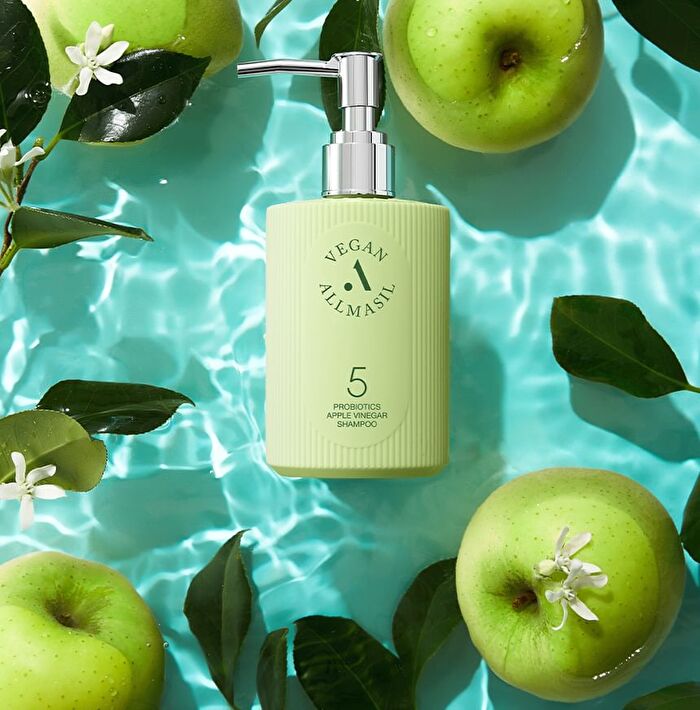 ALLMASIL Vegan 5 Probiotics Apple Vinegar Shampoo Jumbo - 500ml