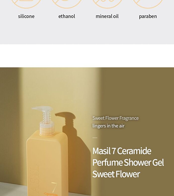7 Ceramide Perfume Shower Gel - 5 Types - Cherry Blossom