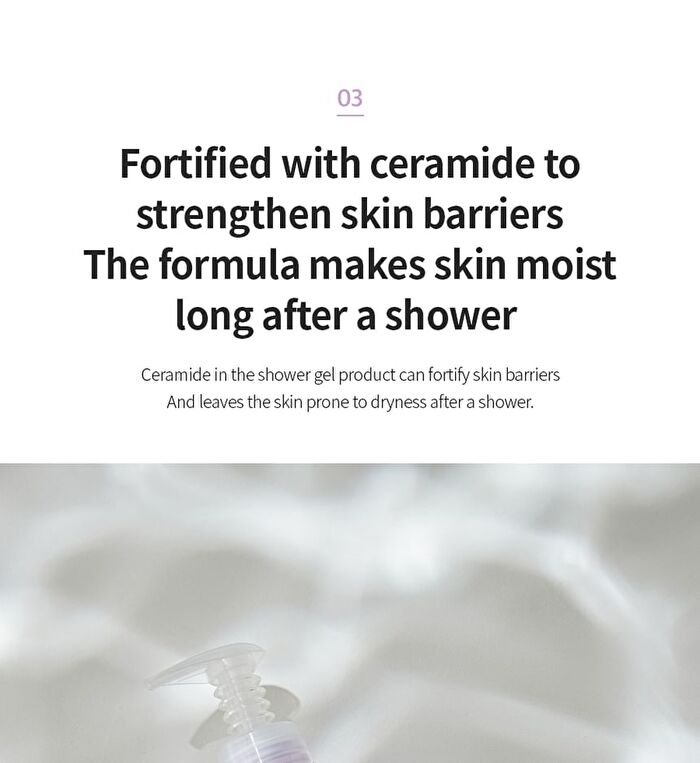 7 Ceramide Perfume Shower Gel - 5 Types - Cherry Blossom