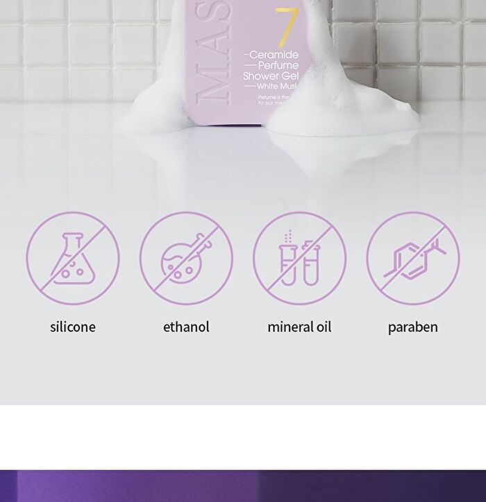 7 Ceramide Perfume Shower Gel - 5 Types - Cherry Blossom
