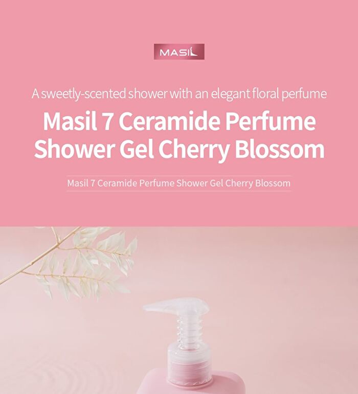 7 Ceramide Perfume Shower Gel - 5 Types - Cherry Blossom