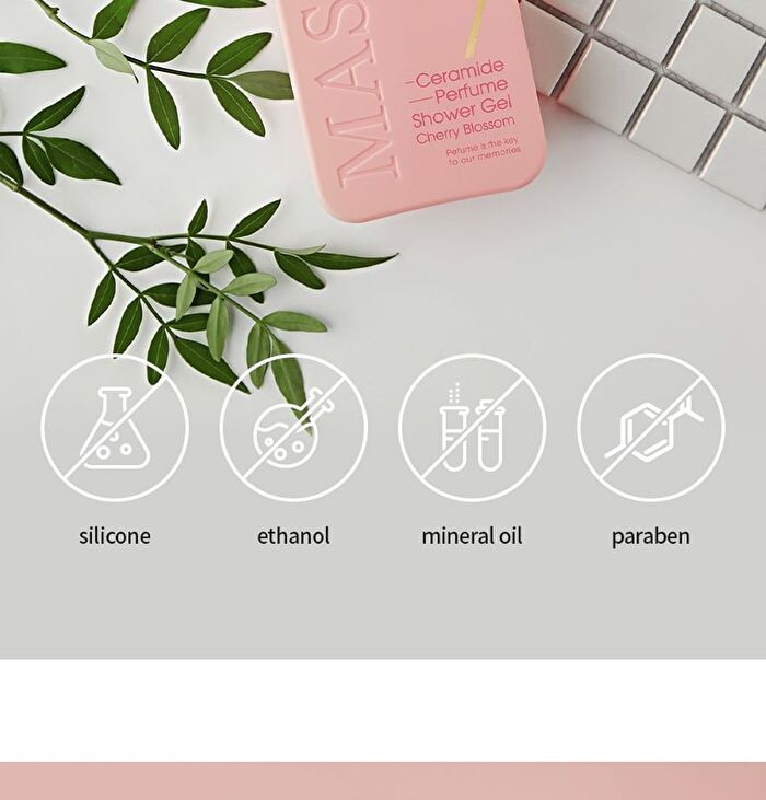7 Ceramide Perfume Shower Gel - 5 Types - Cherry Blossom