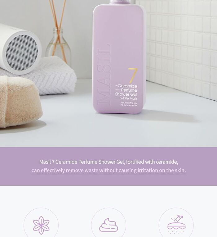 7 Ceramide Perfume Shower Gel - 5 Types - Baby Powder