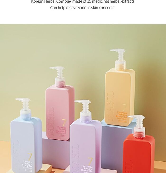 7 Ceramide Perfume Shower Gel - 5 Types - Baby Powder