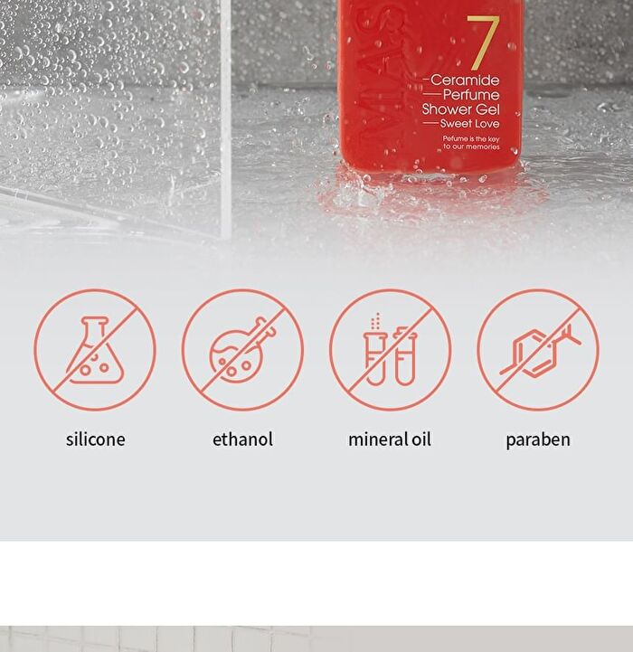 7 Ceramide Perfume Shower Gel - 5 Types - Baby Powder
