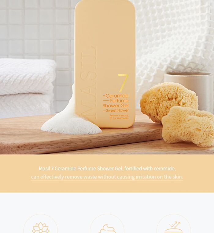 7 Ceramide Perfume Shower Gel - 5 Types - Baby Powder