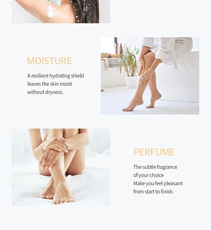 7 Ceramide Perfume Shower Gel - 5 Types - Baby Powder