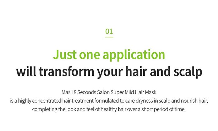 8 Seconds Super Mild Hair Mask Mini - 100ml