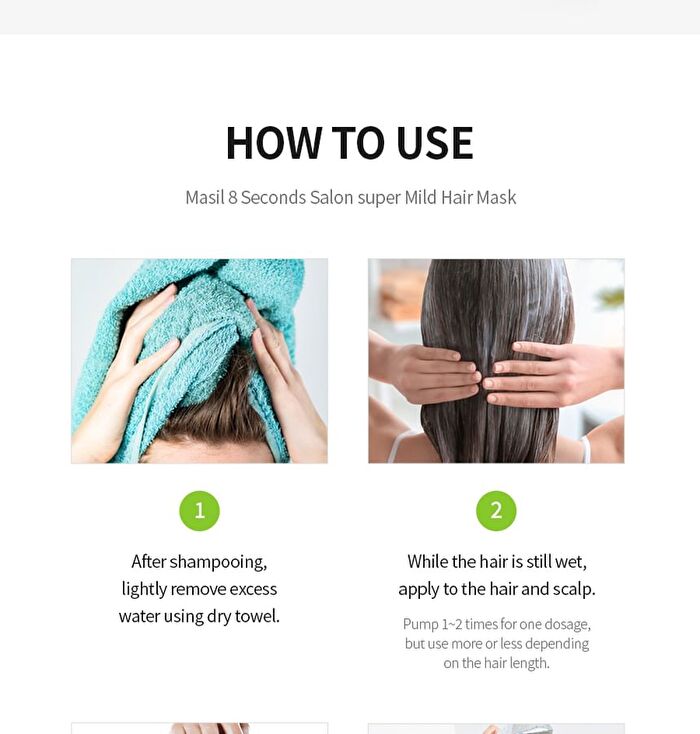 8 Seconds Super Mild Hair Mask Mini - 100ml