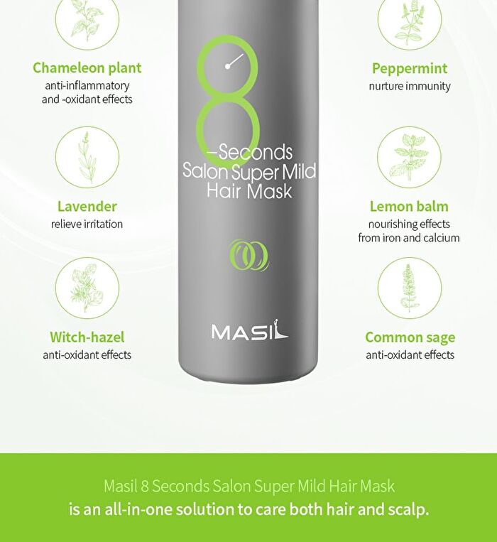 8 Seconds Super Mild Hair Mask - 200ml