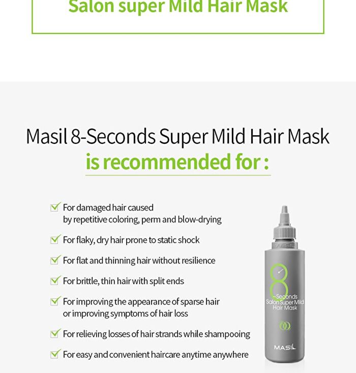 8 Seconds Super Mild Hair Mask - 200ml