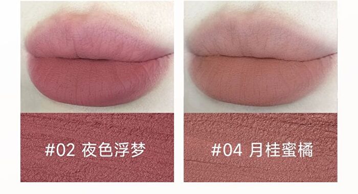 Lightweight Soft Mist Lip Mud - 7 Colors - 5# Late Autumn - 2.8ml