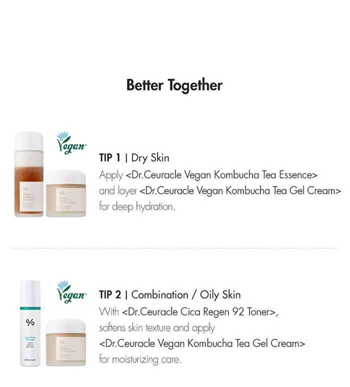 Vegan Kombucha Tea Special Set - 3 pcs
