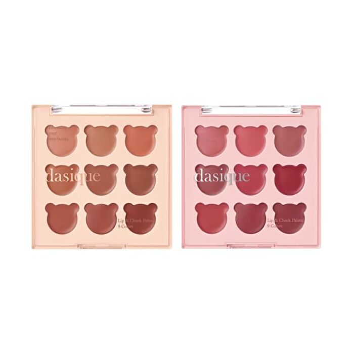 dasique Mood Painting Lip & Cheek Palette My Bear Collection - 2 Types - #05 Cozy Bear
