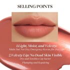 Joocyee Essence Velvet Gloss - 3 Colors - #838 Light Red Bean - 5.2g