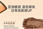 Six-Color Exquisite Eyeshadow Palette - 2 Types - 01# Sunset Disk - 9g