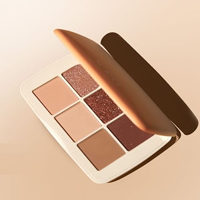 Six-Color Exquisite Eyeshadow Palette - 2 Types - 02# Grayish Purple - 9g