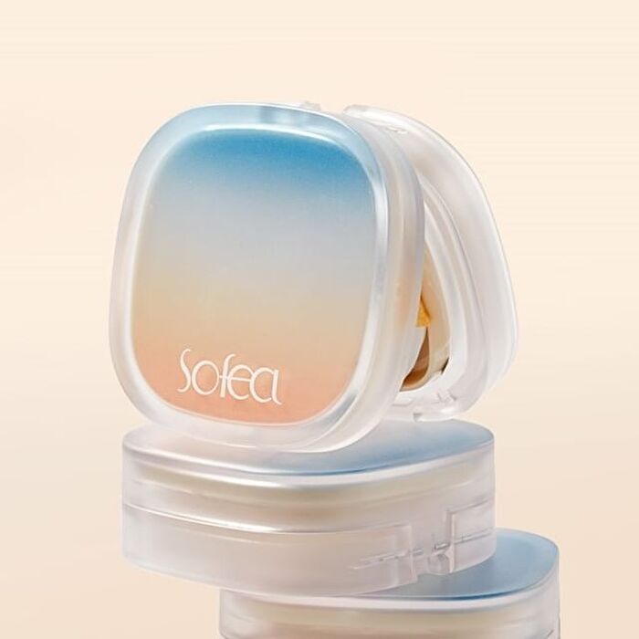 Lustrous Air Cushion Foundation with Refill - 2 Shades - Porcelain with Refill (12g x 2)