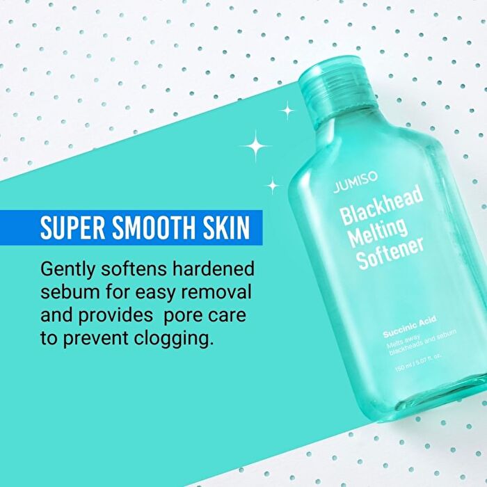 Jumiso Blackhead Melting Softener & Cotton Pad Set - 2 pcs