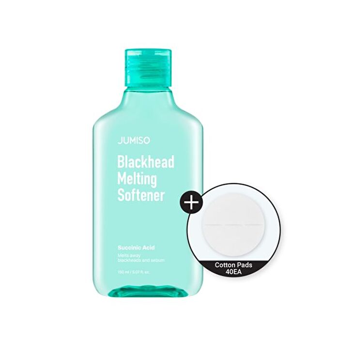 Jumiso Blackhead Melting Softener & Cotton Pad Set - 2 pcs