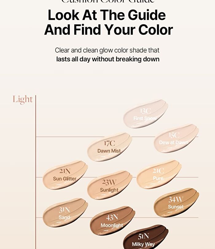 Skin Barrier Glow Cover Cushion Mini - 10 Colors - #13C First Snow
