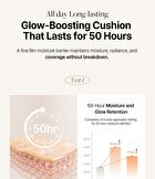 Skin Barrier Glow Cover Cushion - 10 Colors - #13C First Snow