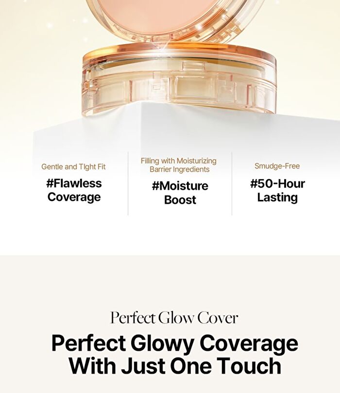 Skin Barrier Glow Cover Cushion - 10 Colors - #17C  Dawn Mist