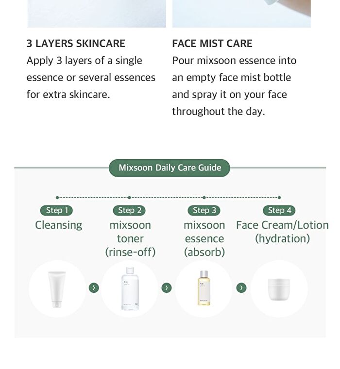 mixsoon Essence - 12 Types - Mung Bean Seed