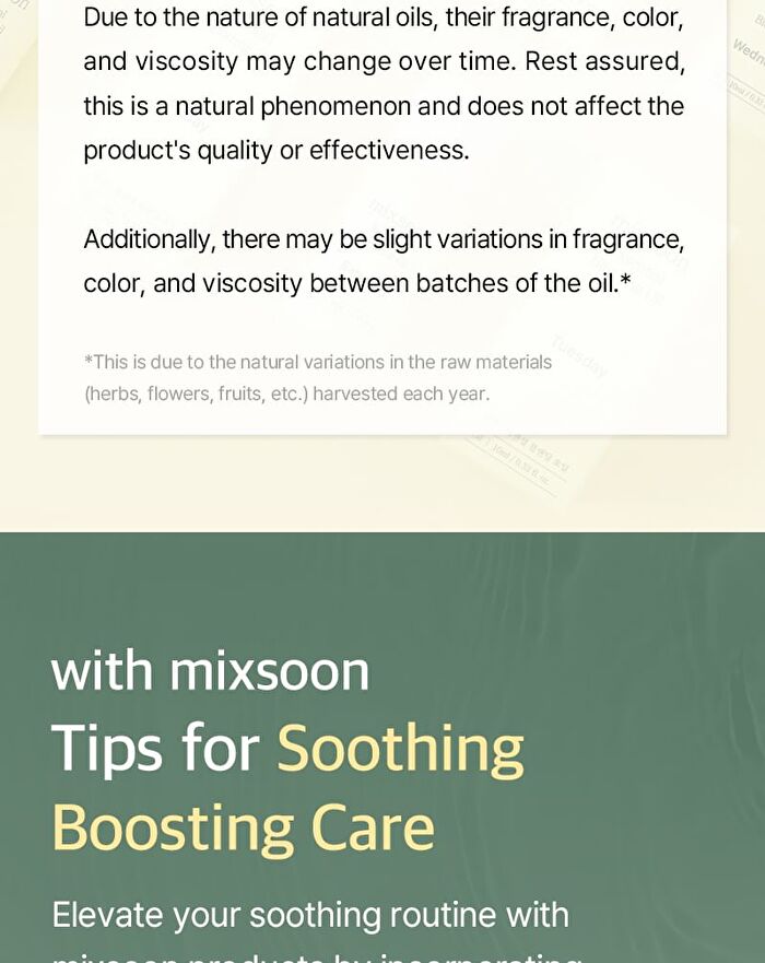 mixsoon Essential Blending Oil - 6 Types - Monday