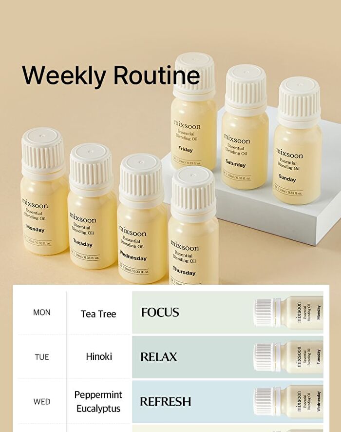 mixsoon Essential Blending Oil Saturday - 10ml