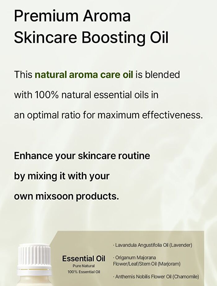 mixsoon Essential Blending Oil - 6 Types - Sunday